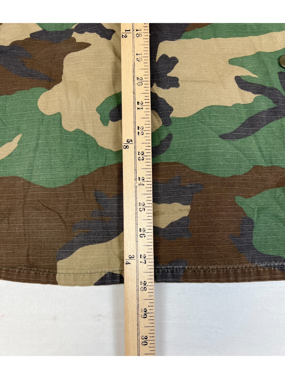 Vtg USMC Woodland Camo BDU Field Jacket Military Coat Small Regular US Marine - Picture 7 of 9